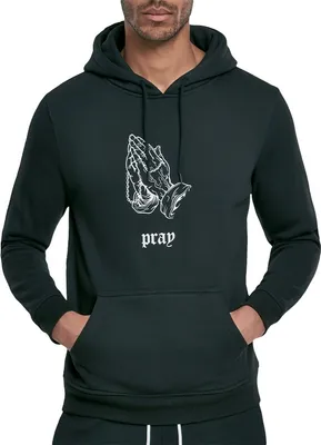 Produktbild von Mister Tee Fleece-Kapuzenjacke - DARK PRAY schwarz - M