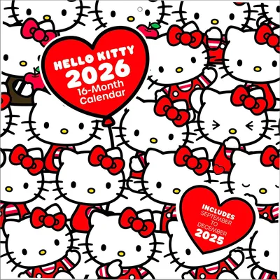 Produktbild von HELLO KITTY - Broschürenkalender im Format 30 x 30