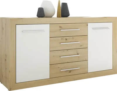 Produktbild von Sideboard >Frieda< in Artisan Eiche - 168x89x46cm (BxHxT)