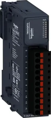 Produktbild von Schneider Electric TM3DQ8TG, IP20, -10 - 35 °C, -25 - 70 °C, 10 - 95%, 0 - 2000 m, CE