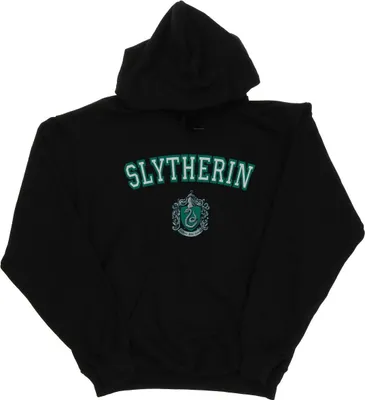 Image de Harry Potter - Sweat à capuche "Serpentard" pour femme BI9126 (M) (Noir)
