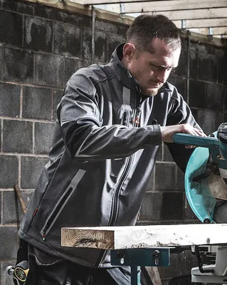 Obrázek produktu pro Scruffs - Softshellová bunda "Pro", strakatá šedá