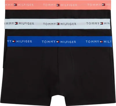 Produktbild von Tommy Hilfiger Trunk Boxershorts Herren, klassisch, Baumwoll-Mix, elastischer Taillenbund