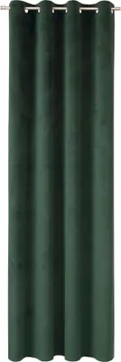 Image de Rideau à œillets TOM TAILOR VELVET SIGNATURE vert 140 x 250 cm