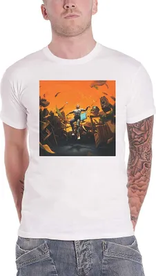 Produktbild von Logic - "No Pressure" T-Shirt für Herren/Damen Uni RO8119 (XL) (Weiß)