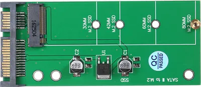 Image de NGFF M.2 SSD to SATA3 Adapter 22pin M.2 SSD to SATA Interface Converter Card
