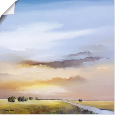 Produktbild von ARTland Poster Landschaft III Größe: 40x40 cm