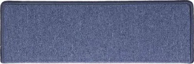 Produktbild von vidaXL Stufenmatten 30 Stk. 65x21x4 cm Blau Rechteckiger Rand