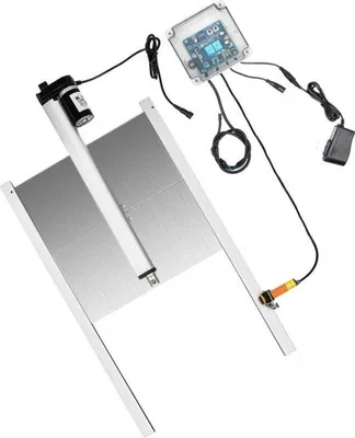 Obrázek produktu pro Sada automatického otevírání dveří kurníku s teplotním čidlem – 220 V – 66 W