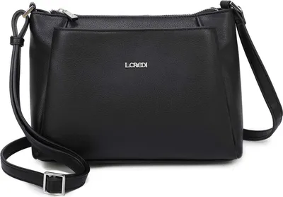 Produktbild von L.CREDI Umhängetasche Polly Crossbody Bag Black schwarz