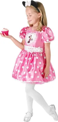 Produktbild von Minnie Maus pink Kindergröße: 140