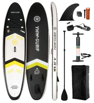 Obrázek produktu pro 10,6 ft nafukovací pádlo Board Sea Beach Vodní lyže Stand Up Paddle Board