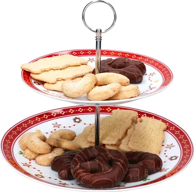 Obrázek produktu pro Etagere Weihnachtstraum 2-stupňový porcelán