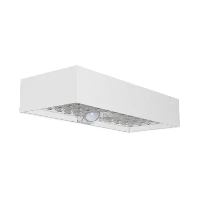 Zdjęcie produktu dla Kinkiet zewnętrzny solarny biały z czujnikiem ruchu V-TAC IP65 VT-406-10308