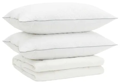 Obrázek produktu pro Sada přikrývek z husího peří, 90% peří, řada FULDA, 3 kusy, rozměr 140 x 220 cm, letní provedení