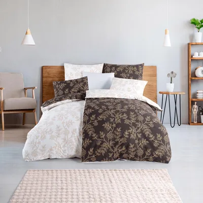Produktbild von Bettwäsche Set Nora PolyBaumwolle, 135 x 200 / 80 x 80 cm, 2-teilig