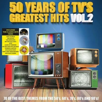 Produktbild von Various Artists - 50 Years of TV Greatest Hits Volume 2 (Splatter) (2 LP)