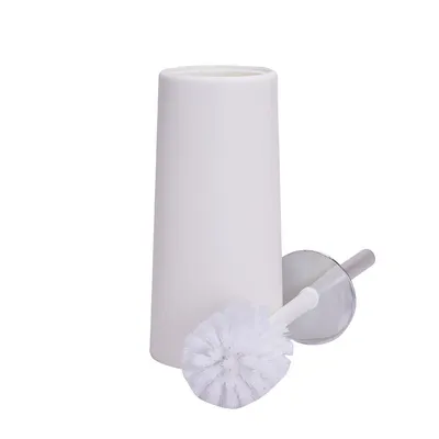 Produktbild von MSV 3700703949404, WC-Bürste & Halter, Weiß, Polypropylen, 220 mm, 10 cm, 1 Stück(e)