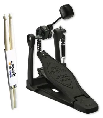 Produktbild von Tama Fußmaschine HP600DMB Iron Cobra mit Schlagzeugstöcken