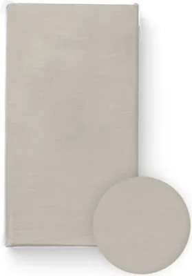 Obrázek produktu pro Prostěradlo do postýlky, bavlna, béžové, 120 x 60 cm