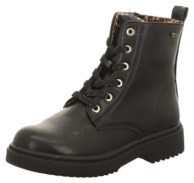 Zdjęcie produktu dla Buty dziecięce dziewczęce Indigo, model z sznurówkami, kolor: czarny, rozmiar EU: 35