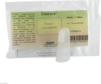 Obrázek produktu pro Prstový zubní kartáček Coscura 1 ks