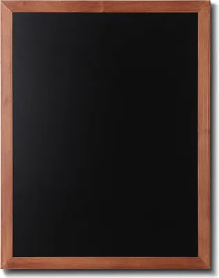 Produktbild von Showdown Kreidetafel Natura - 70x90cm - Flacher Rahmen - Holz - Hellbraun