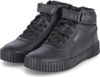 Produktbild von Puma High Sneaker CARINA 2.0 MID WINTER Damen Glattleder Schwarz Größe: 61/2