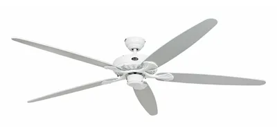 Obrázok produktu pre Stropný ventilátor so sťahovacou reťazou Classic Royal White 180 Biela / svetlosivá