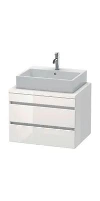 Produktbild von Konsolenunterschrank DURASTYLE 512x700x548mm eiche natur / weiß matt eiche natur / weiß matt