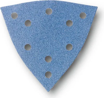 Produktbild von FEIN Schleifblätter, Zirkon, Kantenlänge 130 mm, Korn 60, 12 Stk.