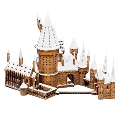 Obrázek produktu pro Metal Earth Hogwarts in Snow, Sada na stavění, Kov