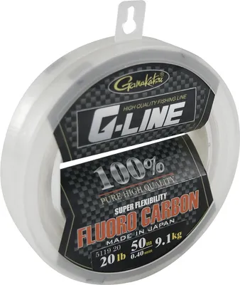 Obrázok produktu pre Gamakatsu G-line Bigspool Flurocarbon 50 M Transparent 0.800 mm Transparent 0.800 mm