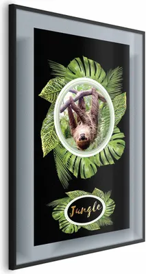 Produktbild von Posterpapier Poster - Sloth 40x60 cm Tiere g-C-0121-ao-a