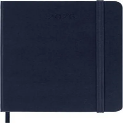 Immagine prodotto di Moleskine 8056999274597 MOLESKINE calendario tascabile 2026, giorni, P/A6, copertina rigida, blu