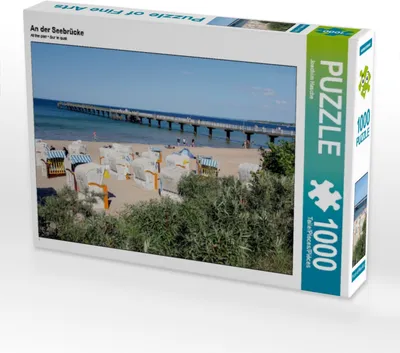 Produktbild von Calvendo An der Seebrücke 1000 Teile Puzzle quer 640x480mm, Hasche Joachim; 7300866