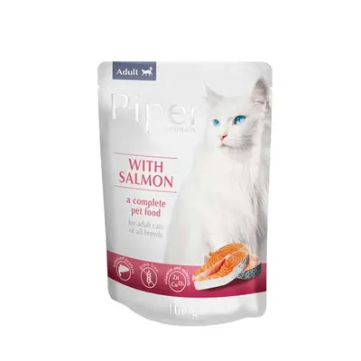 Produktbild von DOLINA NOTECI Piper with salmon - Nassfutter für Katzen  - 100 g
