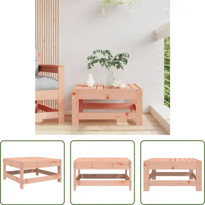 Produktbild von The Living Store Gartenhocker Massivholz Douglasie