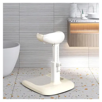 Produktbild von Baby-Badeständer - Standduschehalter für Säuglinge und Kleinkinder im Alter von 6 bis 36 Monaten | Ergonomische Rutschfeste Standfuß Stütze für Mädchen