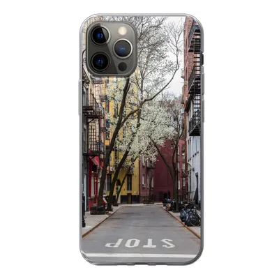 Produktbild von MuchoWow® Handyhülle Schutzhülle Hülle für iPhone 13 Pro New York - Amerika - NYC Silikon Softcase Handy Hülle - Handy-Tasche