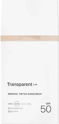 Zdjęcie produktu dla Transparent Lab Mineral Tinted Sunscreen Light SPF50 PA+++ 100 ml - tonujący krem mineralny