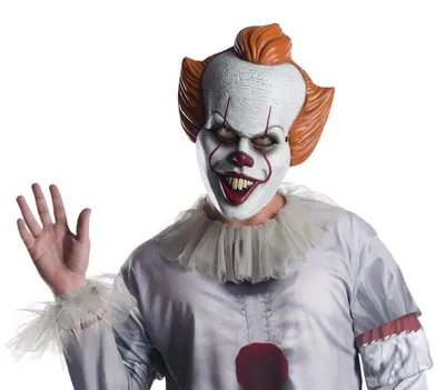 Immagine prodotto di Omgoods - Maschera di Pennywise per adulti, ideale per Halloween e feste