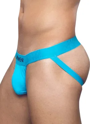 Produktbild von SUPAWEAR - Herren Unterwäsche - Neon Jockstrap Neon Blue - 1x Größe S