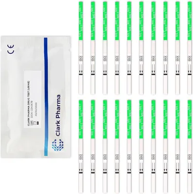 Productafbeelding van Methamfetamine detectiestreepjes, 20 stuks, urine test, snelle test voor methamfetamine