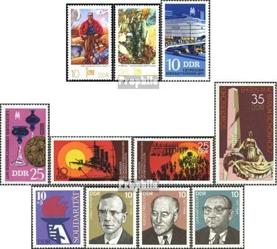 Produktbild von Briefmarken DDR 1977 Mi 2247-2248,2250-2251, 2259-2260,2262,2263,2264-2266 (kompl.Ausg.) gestempelt Internationale Briefmarkenausstellung