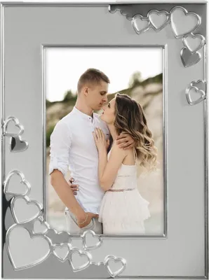 Produktbild von Hama Valentine Silberner Fotorahmen 13 x 18 cm