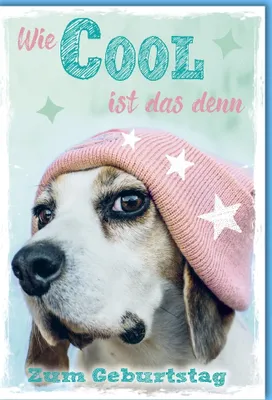Produktbild von Geburtstag - Glückwunschkarte im Format 11,5 x 17 cm mit Umschlag