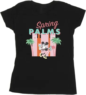 Produktbild von Disney - "Spring Palms" T-Shirt für Damen BI33342 (S) (Schwarz)