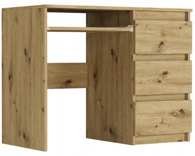 Obrázek produktu pro Psací stůl počítačový 96 cm pravé 3 zásuvky FRAMIRE N-3 artisan