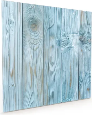 Produktbild von Küchenrückwand Spritzschutz Glas mit Motiv Holzbretterdekor 40 x 40 cm